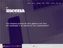 Tablet Screenshot of incenadigital.com.br